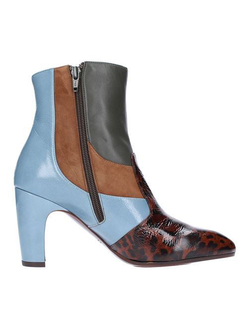 ETUSA CHIE MIHARA ankle boots in leopard-print leather and suede CHIE MIHARA | ETUSABORDEAUX
