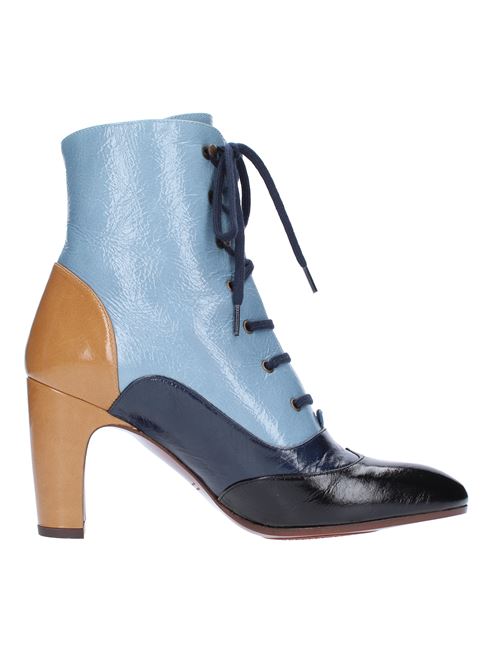EYDI CHIE MIHARA ankle boots in shiny leather CHIE MIHARA | EYDIMARRONE