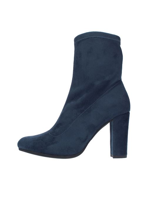 Ankle boots model 1372 in faux suede CREATIVE | 1372 ELITE 232BLU