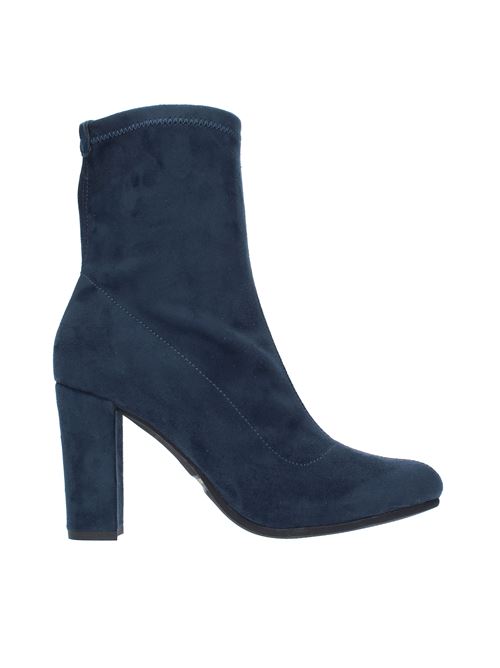 Ankle boots model 1372 in faux suede CREATIVE | 1372 ELITE 232BLU
