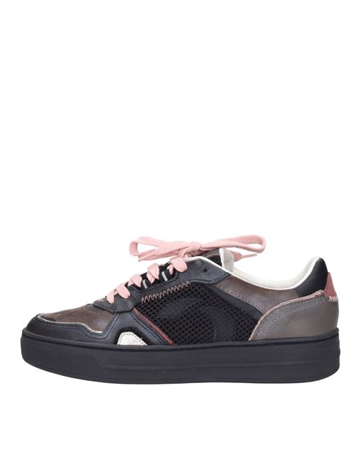 Leather and fabric trainers CRIME LONDON | VB0005_CRIMMULTICOLORE