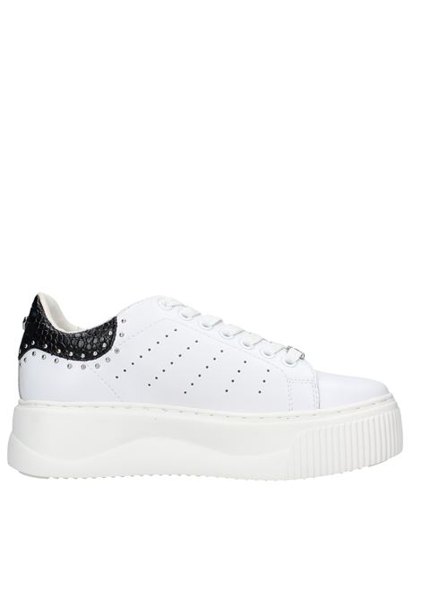 Leather and faux leather trainers CULT | CLW316213BIANCO
