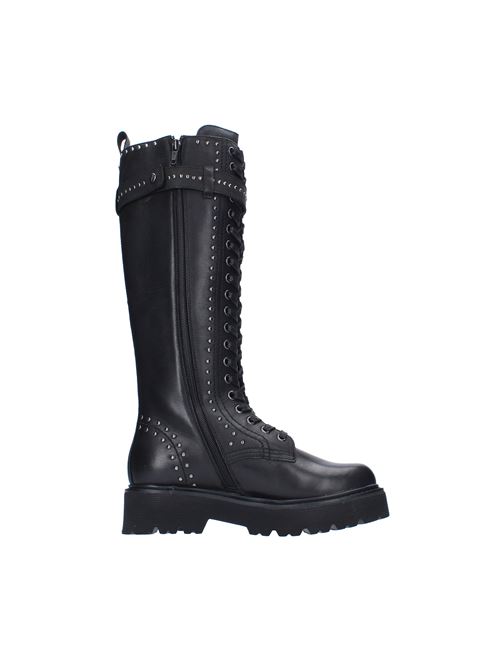 Amphibian boots model CLW319901 in leather CULT | CLW319901NERO