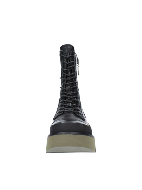 Ankle boots model 422M-908-15-P094CO in leather EMANUELLE VEE | 422M-908-15-P094CONERO-VERDE