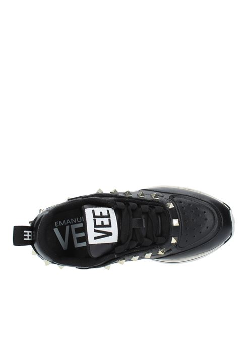 Sneakers modello 422P-902-10-P003Z in pelle e borchie EMANUELLE VEE | 422P-902-10-P003ZNERO