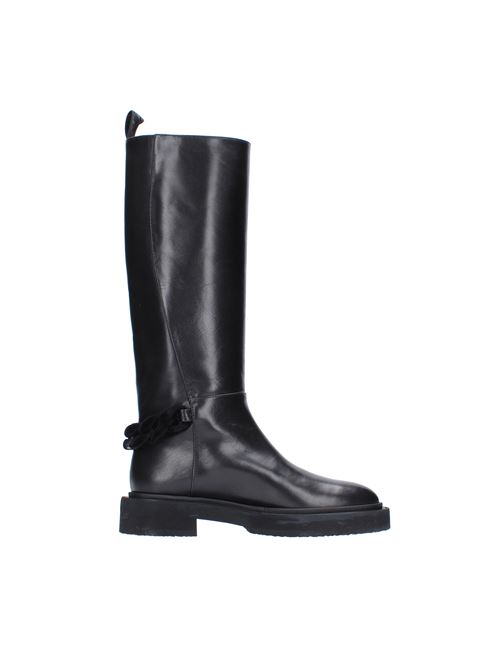 Leather boots FABI | FD7352ANERO