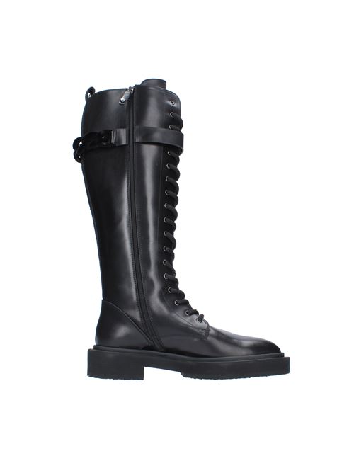 Boots model FD735A in leather FABI | FD7353ANERO