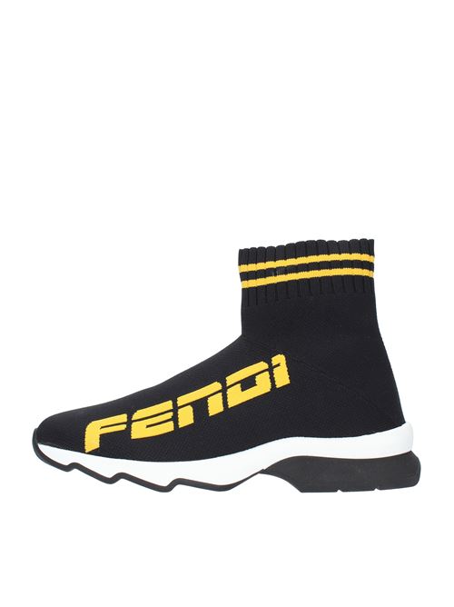 Sneakers modello 8E8071 in tessuto elasticizzato FENDI | 8E8071 AD8H F1D0LNERO