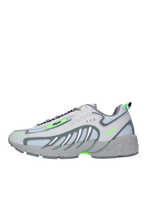 Sneakers modello 2840MS0126F in ecopelle e tessuto FILA MSGM | 2840MS0126F 299 96GRIGIO