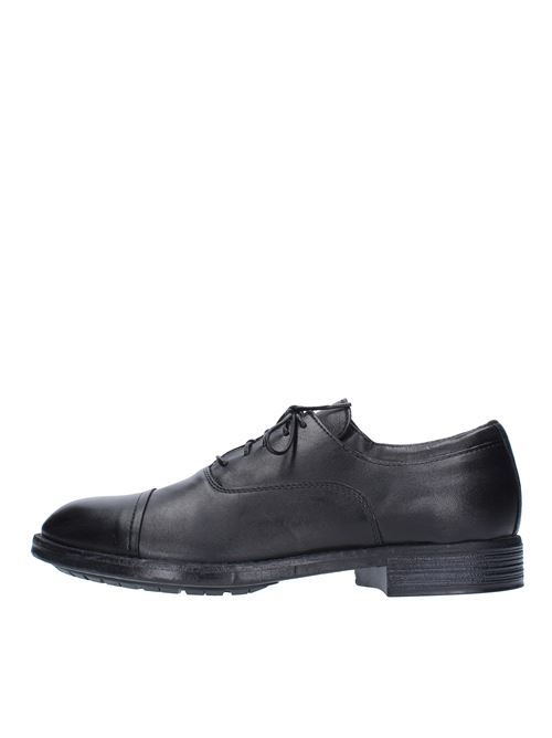 Lace-up shoes model 1715D 3015 in leather F.LLI RENNELLA | 1715D 3015NERO