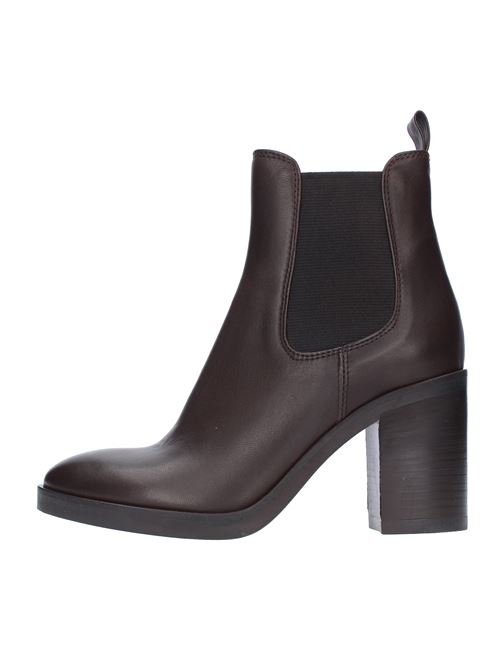 Leather ankle boots model 7221 FRU.IT | 7221T.MORO