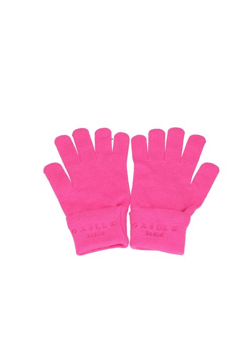 Multi-material gloves GAELLE | GBADP3660FUCSIA