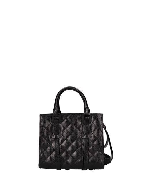 Faux leather bag. Mini shopper GAELLE | GBADP3795NERO