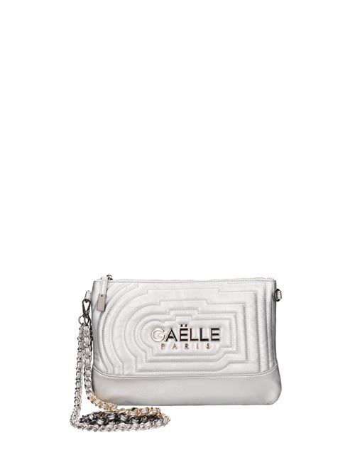 Faux leather clutch GAELLE | GBADP3850ARGENTO