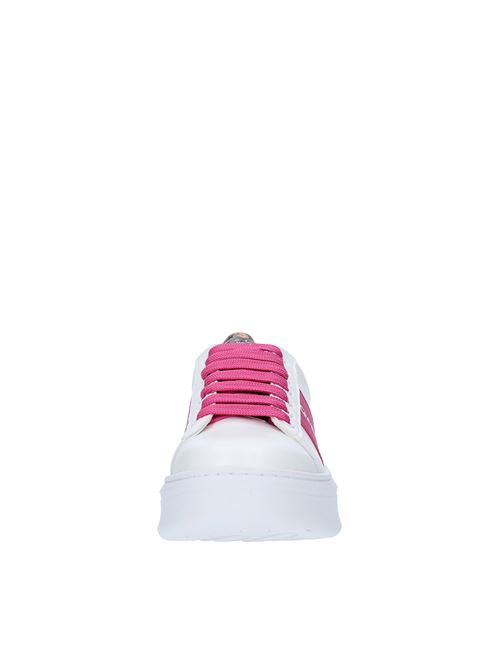 Faux leather trainers model GBCDP2757 GAELLE | GBCDP2757PANNA-LILLA