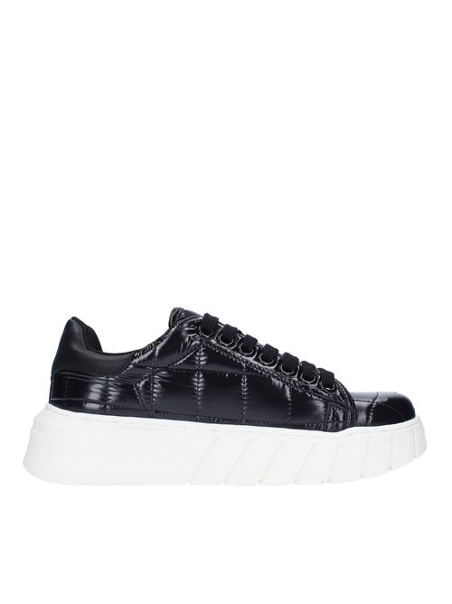 Faux leather trainers model GBCDP2766 GAELLE | GBCDP2766NERO