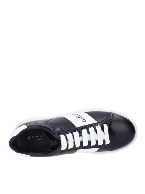 Faux leather trainers model GBCUP651 GAELLE | GBCUP651NERO-BIANCO