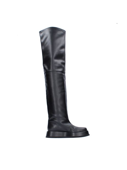 Cuissards ROSIE10 GIA BORGHINI X RHW faux leather boots GIA/RHW | ROSIE10NERO