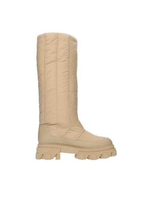 Boots model GIA-19 made of padded fabric and rubber GIA BORGHINI | GIA-19BEIGE