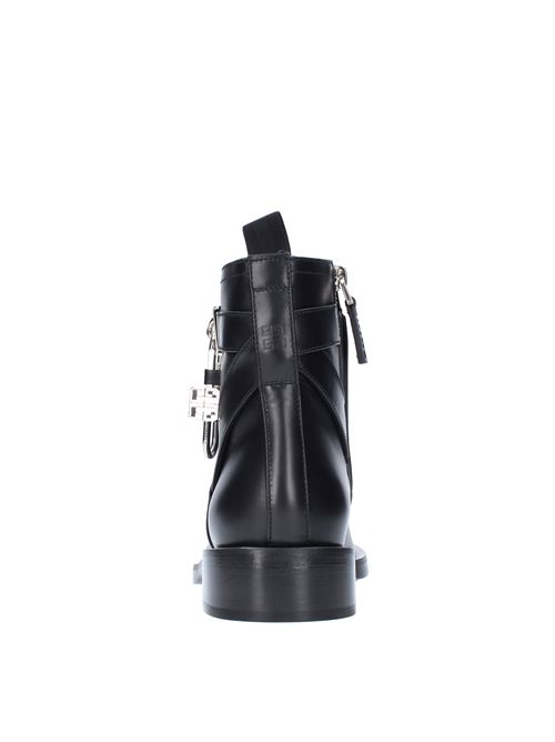 Leather ankle boots GIVENCHY | BE602PE0YPNERO