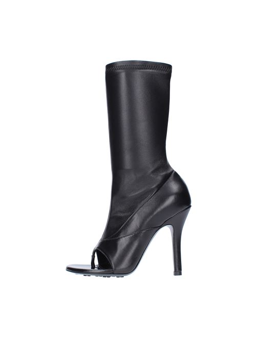 Leather thong ankle boots GIVENCHY | BE701PE13PNERO
