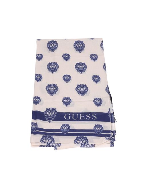 Silk and cotton scarf GUESS | AM8801COT03 - BEIBEIGE