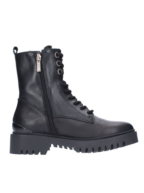 Ankle boots model FL7OLOLEA10 in leather GUESS | FL7OLOLEA10NERO