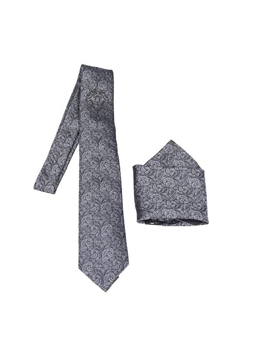 Cravatta e Pochette in seta GUESS | GIF151SIL03ARGENTO