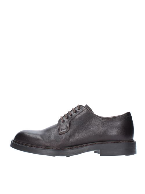 Derby lace-up shoes model 80200.0 in leather HENDERSON | 80200.0T.MORO