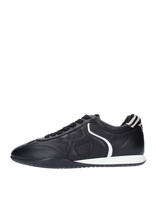Sneakers in pelle modello OLYMPIA-Z HOGAN | HXW5650DO01QBM0002NERO