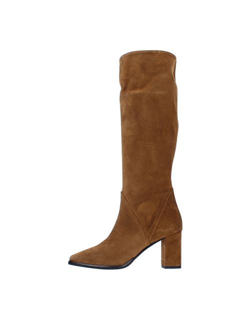 Boots model 02453 in suede JANET & JANET | 02453CUOIO