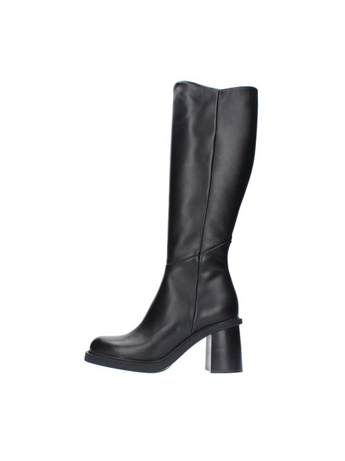 Boots model 04314 DILETTA in leather JANET & JANET | 04314 DILETTANERO