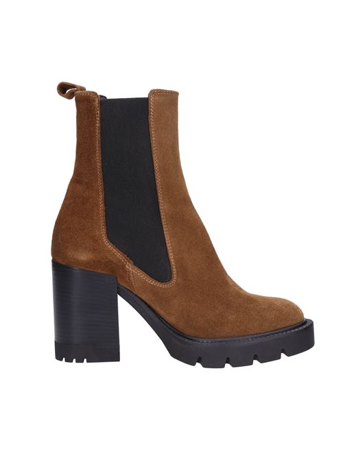 Suede ankle boots JANET & JANET | VB0008_JANEMARRONE