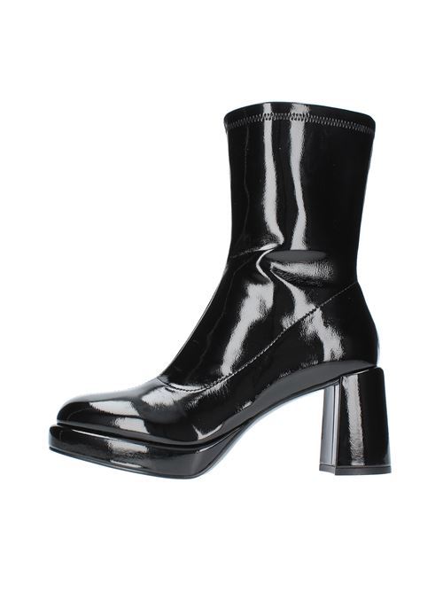 Faux leather ankle boots model MJ564G JEANNOT | MJ564GNERO