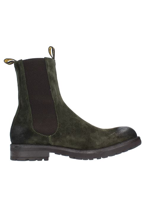 Beatles ankle boots model 3830/270 in suede and fabric JP/DAVID | 3830/270VERDE