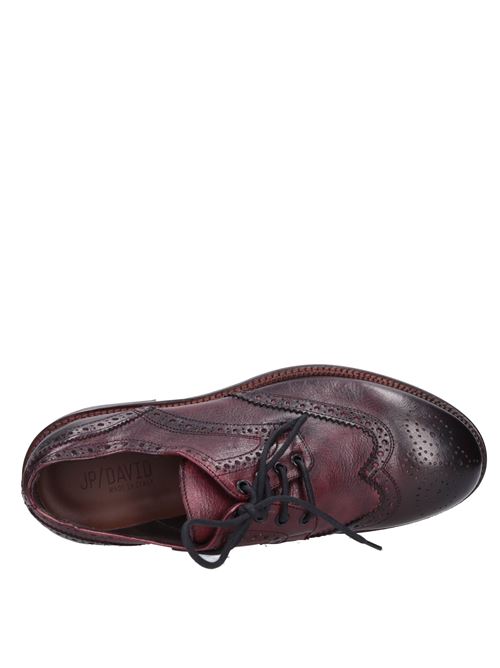 Leather lace-up shoes JP/DAVID | VB0012_JPDABORDEAUX