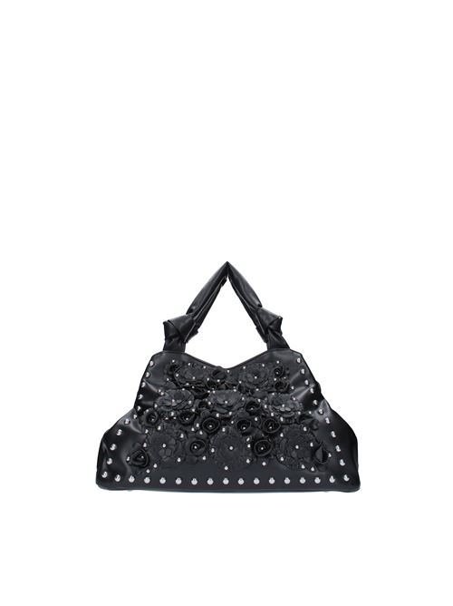 Faux leather and studded bag LA CARRIE | 122M-VS-263-SYNNERO