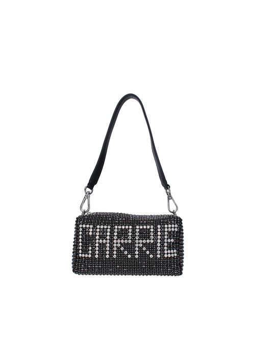 Clutchs in faux leather and rhinestones LA CARRIE | 122M-YM-380-SYNNERO-CRISTALLO