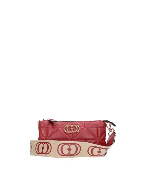 Leather clutches LA CARRIE | 122P-AA-500-LEAROSSO SCURO
