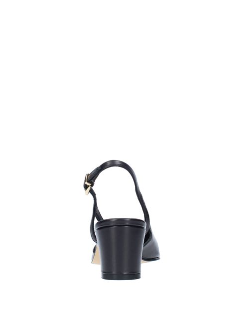 Slingback pump model 4630 in leather LA SELLERIE | 4630BURRO-NERO
