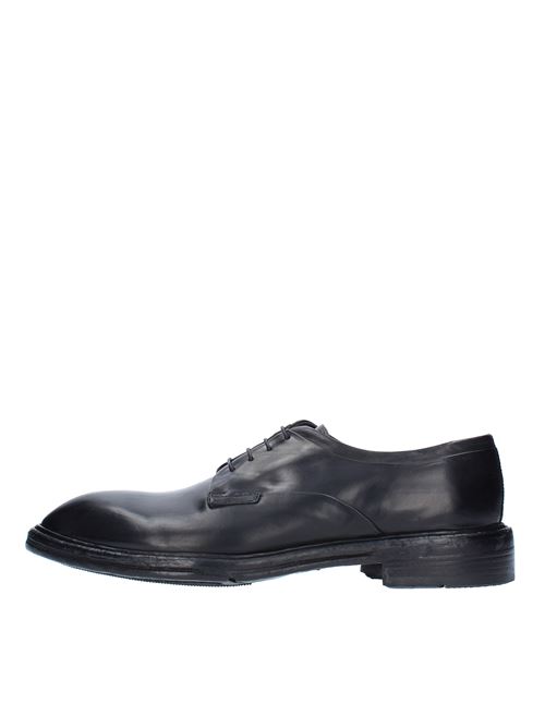 Leather lace-up shoes model CH01A LEMARGO | CH01ANERO