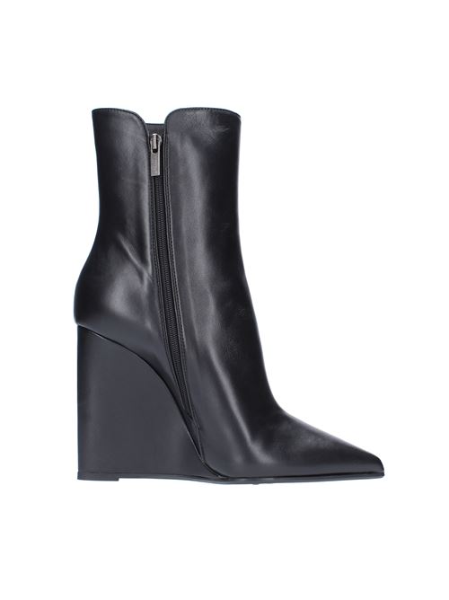 Leather wedge ankle boots LESILLA | 2872V100NERO
