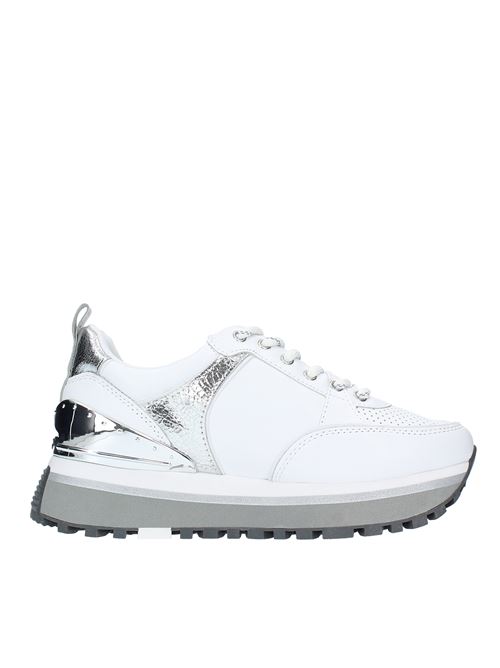Leather and faux leather trainers LIU JO | BA2055 PX100BIANCO