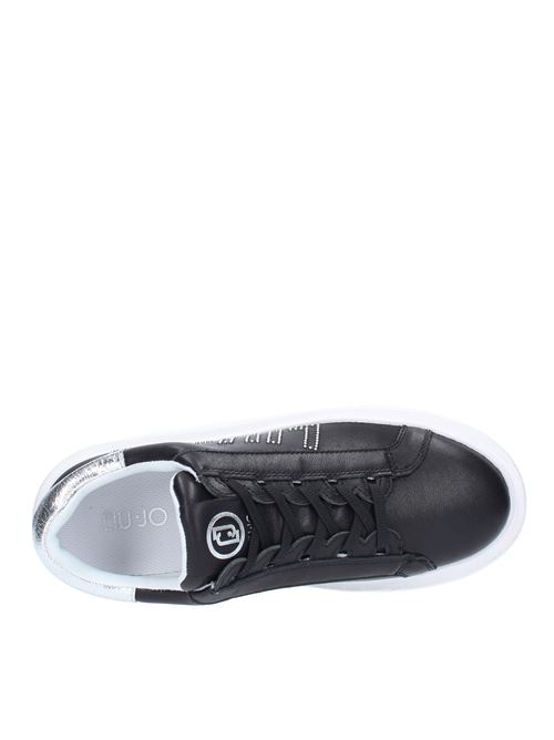 Sneakers modello KYLIE 05 in pelle LIU JO | BA2065 PX100NERO