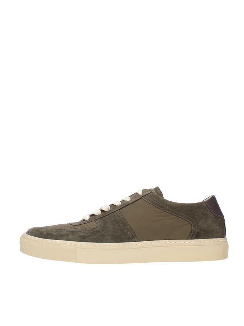 DAMON model trainers in suede and fabric MANOVIE TOSCANE | DAMONVERDE