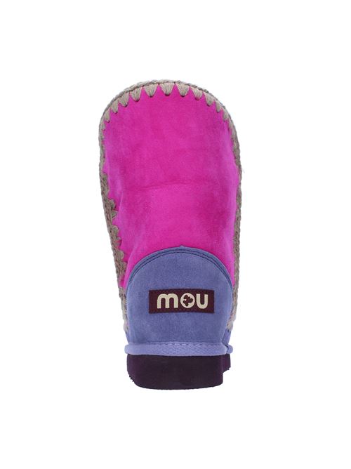 Suede ankle boots MOU | MU.FW101065AVIOLA-FUXIA