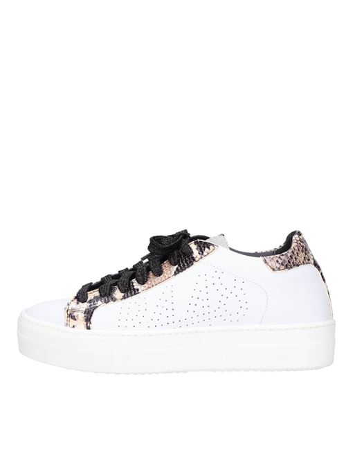 Leather trainers P448 | VB0007_P448BIANCO