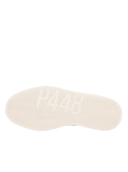 Sneakers in pelle P448 | VB0009_P448BIANCO