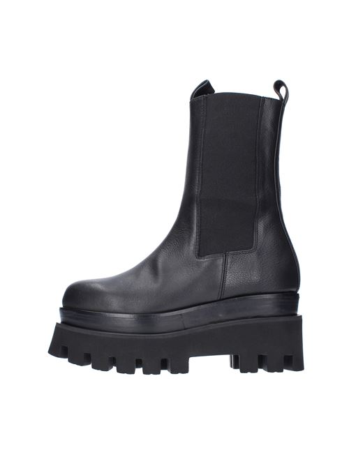 Leather wedge boots PALOMA BARCELO' | AKEITANERO