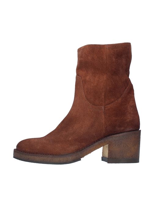 Suede ankle boots model 15601A PANTANETTI | 15601AMARRONE